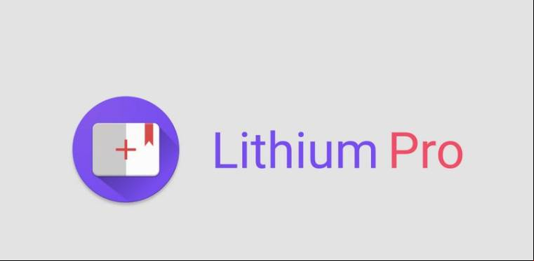 Lithium Pro EPUB Reader