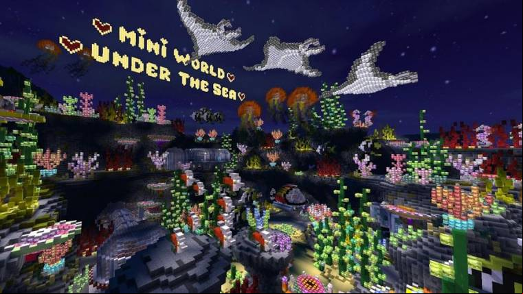 Mini World Block Art