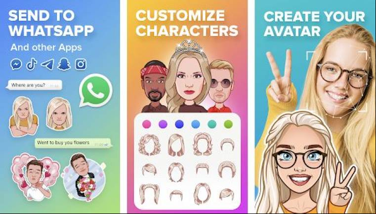 Mirror Emoji Maker, Avatar, Avatoon Face Stickers Apk
