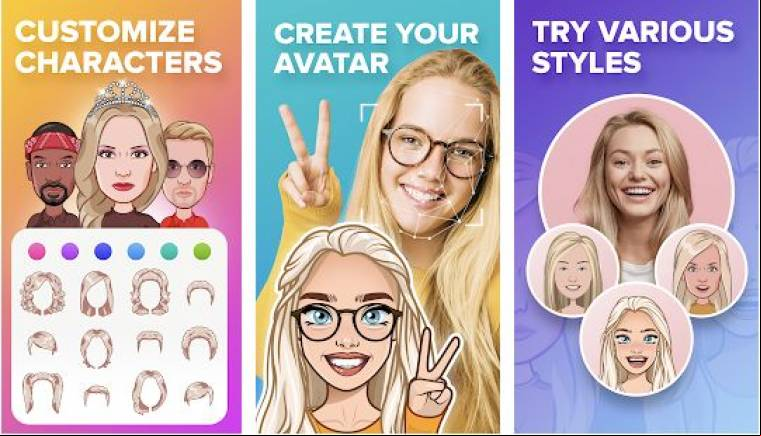 Mirror Emoji Maker, Avatar, Avatoon Face Stickers Apk