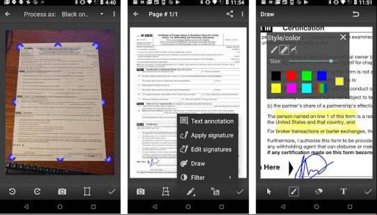 Mobile Doc Scanner (MDScan) + OCR Apk