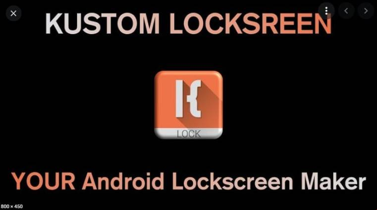 KLCK Kustom Lock Screen Maker Apk