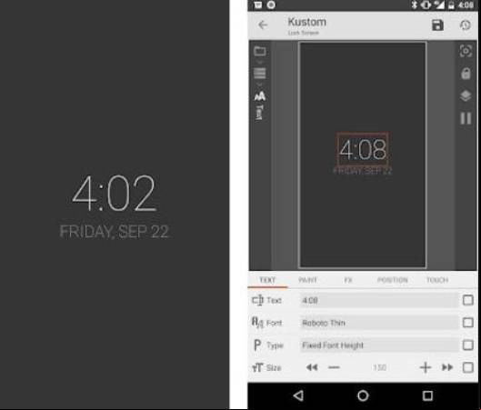 KLCK Kustom Lock Screen Maker Apk