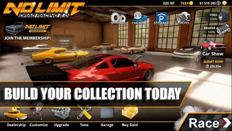 No Limit Drag Racing 2 Apk