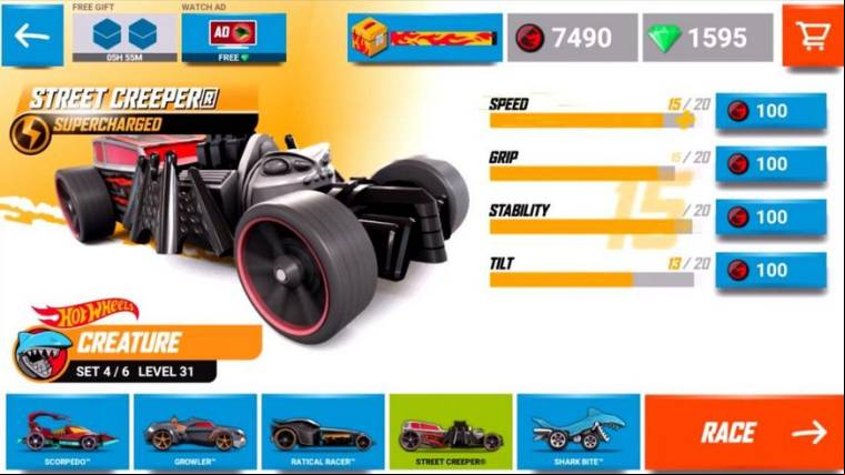 Hot Wheels Race Off Mod APK